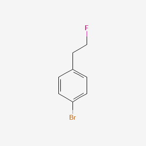 molecular formula C8H8BrF B2652600 1-bromo-4-(2-fluoroethyl)benzene CAS No. 55153-09-8