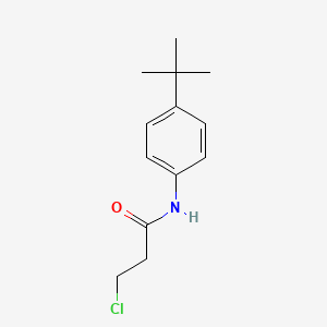 molecular formula C13H18ClNO B2652716 N-(4-tert-butylphenyl)-3-chloropropanamide CAS No. 20330-49-8