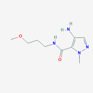 4-Amino-N-(3-methoxypropyl)-1-methyl-1H-pyrazole-5-carboxamide