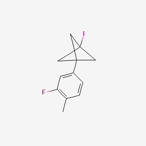 1-(3-Fluoro-4-methylphenyl)-3-iodobicyclo[1.1.1]pentane