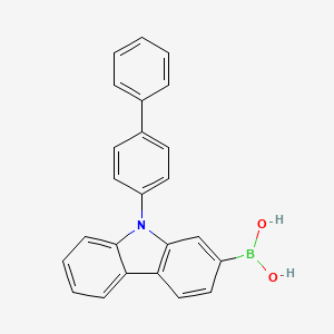 Boronic acid, b-(9-[1,1'-biphenyl]-4-yl-9h-carbazol-2-yl)-
