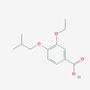 3-Ethoxy-4-(2-methylpropoxy)benzoic acid
