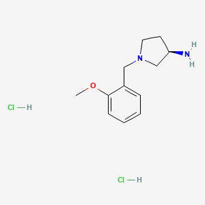 (R)-1-(2-Methoxybenzyl)pyrrolidin-3-amine dihydrochloride