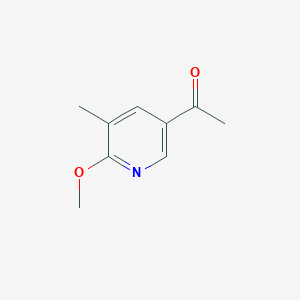 molecular formula C9H11NO2 B2652805 1-(6-Methoxy-5-methylpyridin-3-yl)ethan-1-one CAS No. 2228776-93-8