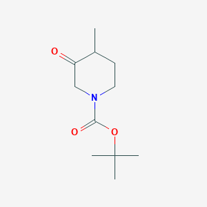 molecular formula C11H19NO3 B2652883 Tert-butyl 4-methyl-3-oxopiperidine-1-carboxylate CAS No. 374794-77-1