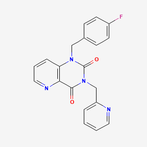1-(4-fluorobenzyl)-3-(pyridin-2-ylmethyl)pyrido[3,2-d]pyrimidine-2,4(1H,3H)-dione