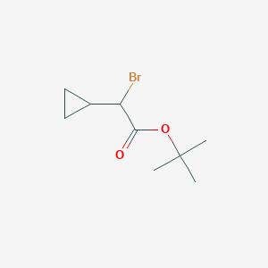 Tert-butyl 2-bromo-2-cyclopropylacetate
