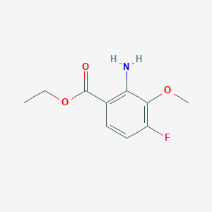 Ethyl 2-amino-4-fluoro-3-methoxybenzoate
