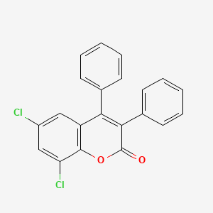 6,8-Dichloro-3,4-diphenylcoumarin
