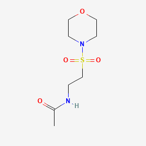 N-[2-(morpholine-4-sulfonyl)ethyl]acetamide