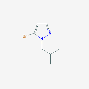 molecular formula C7H11BrN2 B2653117 5-溴-1-异丁基-1H-吡唑 CAS No. 1427012-49-4