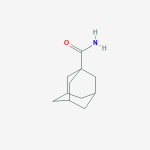 molecular formula C11H17NO B026532 1-Adamantanecarboxamide CAS No. 5511-18-2