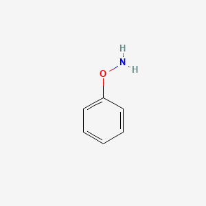 molecular formula C6H7NO B2653202 O-phenylhydroxylamine CAS No. 101-80-4; 4846-21-3
