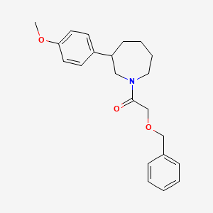 2-(Benzyloxy)-1-(3-(4-methoxyphenyl)azepan-1-yl)ethanone