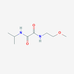 molecular formula C8H16N2O3 B2653312 N-(2-methoxyethyl)-N'-(propan-2-yl)ethanediamide CAS No. 357267-82-4