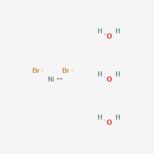 Nickel(2+);dibromide;trihydrate