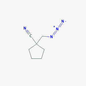 1-(Azidomethyl)cyclopentane-1-carbonitrile