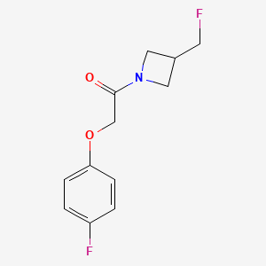 1-(3-(Fluoromethyl)azetidin-1-yl)-2-(4-fluorophenoxy)ethanone