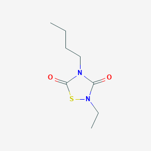 4-Butyl-2-ethyl-1,2,4-thiadiazolidine-3,5-dione