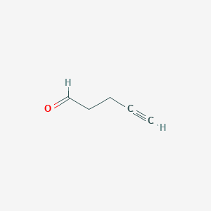 molecular formula C5H6O B2653755 Pent-4-ynal CAS No. 18498-59-4