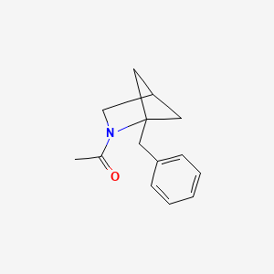 1-(1-Benzyl-2-azabicyclo[2.1.1]hexan-2-yl)ethanone