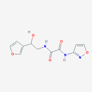 N1-(2-(furan-3-yl)-2-hydroxyethyl)-N2-(isoxazol-3-yl)oxalamide