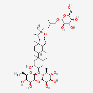 molecular formula C45H76O19 B2653994 Trigoneoside Xb CAS No. 290347-51-2