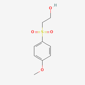 molecular formula C9H12O4S B2654044 4-Methoxyphenylsulfonylethanol CAS No. 35848-00-1
