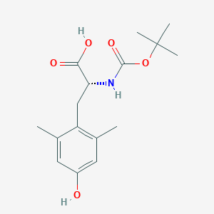 molecular formula C16H23NO5 B2654298 Boc-D-2,6-Dimethyltyrosine CAS No. 111633-04-6