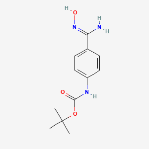 Tert-butyl 4-(N-hydroxycarbamimidoyl)-phenylcarbamate