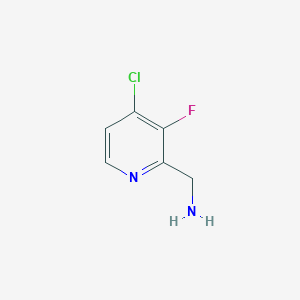 2-Pyridinemethanamine, 4-chloro-3-fluoro-