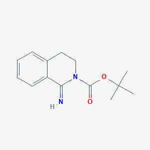 Tert-butyl 1-imino-3,4-dihydroisoquinoline-2-carboxylate