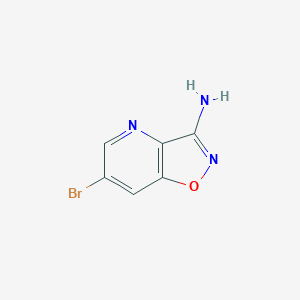 6-Bromo-[1,2]oxazolo[4,5-b]pyridin-3-amine