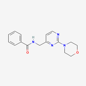 N-((2-morpholinopyrimidin-4-yl)methyl)benzamide