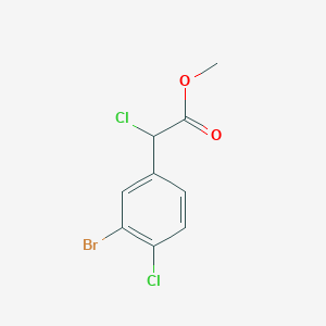 Methyl 2-(3-bromo-4-chlorophenyl)-2-chloroacetate