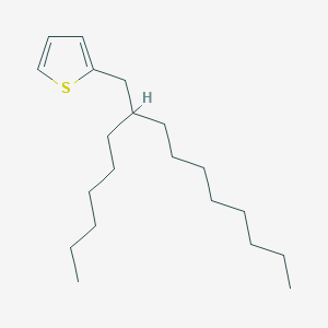 molecular formula C20H36S B2654791 2-(2-Hexyldecyl)thiophene CAS No. 1215857-68-3