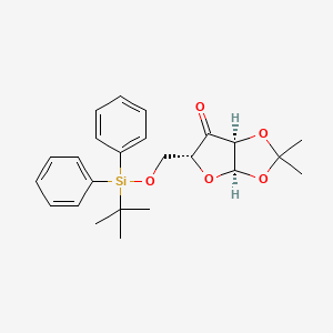 (3aR,5R,6aS)-5-(((tert-Butyldiphenylsilyl)oxy)methyl)-2,2-dimethyldihydrofuro[2,3-d][1,3]dioxol-6(3aH)-one