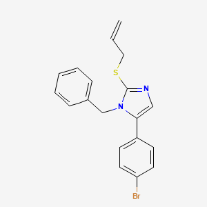 2-(allylthio)-1-benzyl-5-(4-bromophenyl)-1H-imidazole