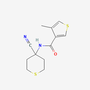 N-(4-Cyanothian-4-yl)-4-methylthiophene-3-carboxamide