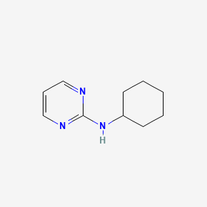 N-cyclohexylpyrimidin-2-amine