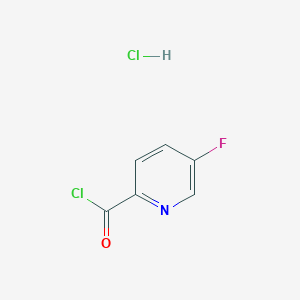 5-Fluoropyridine-2-carbonyl chloride hydrochloride