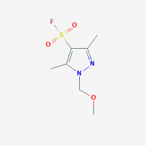 1-(Methoxymethyl)-3,5-dimethylpyrazole-4-sulfonyl fluoride