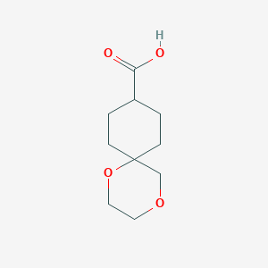 1,4-Dioxaspiro[5.5]undecane-9-carboxylic acid