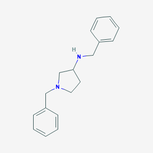 molecular formula C18H22N2 B026552 N,1-dibenzylpyrrolidin-3-amine CAS No. 108963-20-8