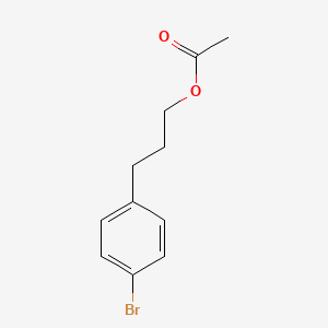 molecular formula C11H13BrO2 B2655256 3-(4-bromophenyl)propyl Acetate CAS No. 85270-56-0