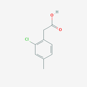 molecular formula C9H9ClO2 B2655356 2-(2-Chloro-4-methylphenyl)acetic acid CAS No. 2043-83-6