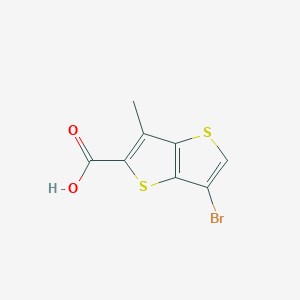 6-Bromo-3-methylthieno[3,2-b]thiophene-2-carboxylic acid