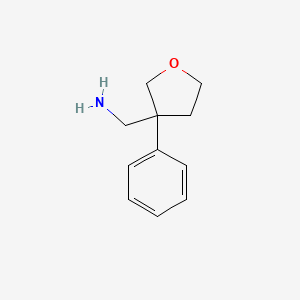 (3-Phenyloxolan-3-YL)methanamine