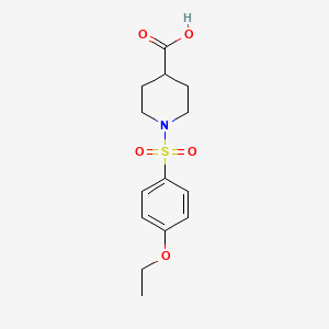 1-[(4-Ethoxyphenyl)sulfonyl]piperidine-4-carboxylic acid