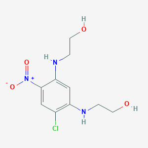 molecular formula C10H14ClN3O4 B026556 HC Yellow no. 10 CAS No. 109023-83-8